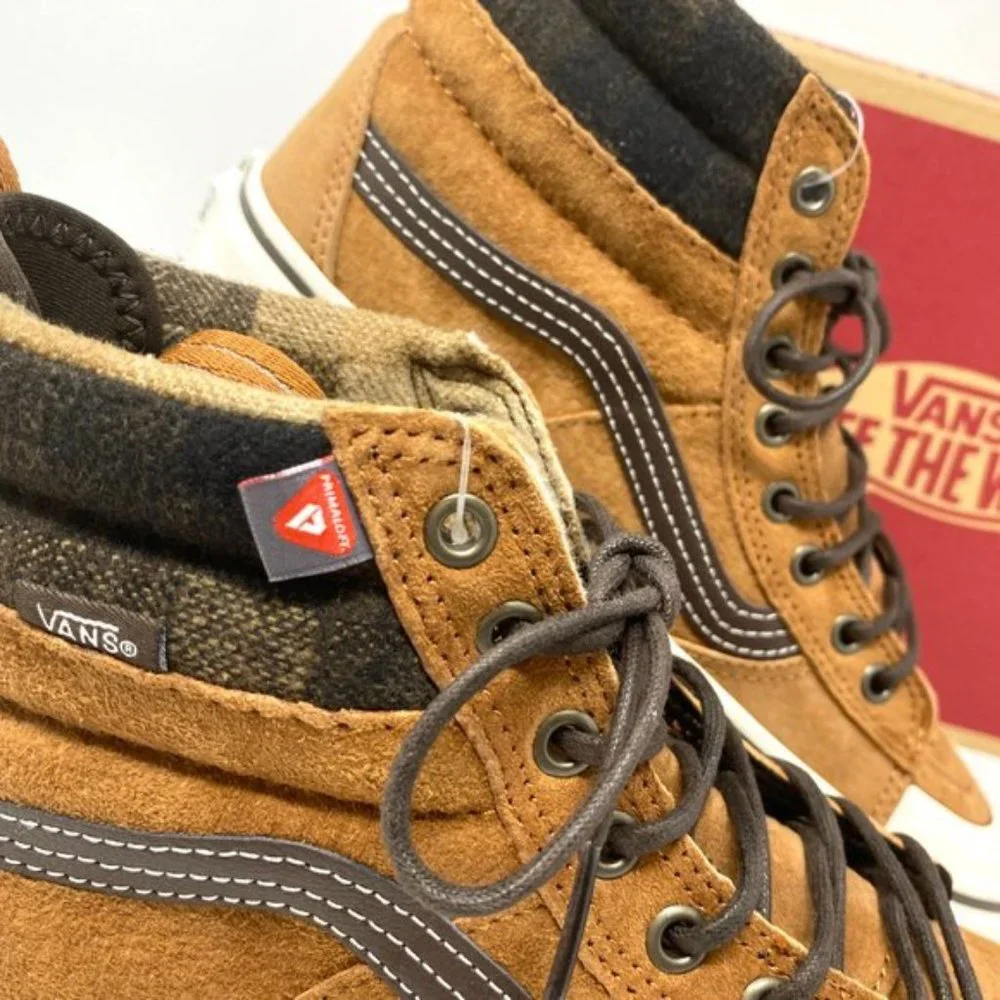 VANS Sk8-Hi Mte 2.0 Dx Glazed Ginger Brown Boots Winter Men's Size VN0A4P3IRIZ - Picture 10 of 10